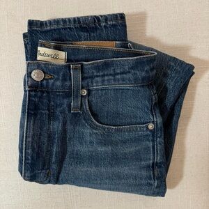 Madewell The Perfect Vintage Straight Jeans in Medium Wash Size 25